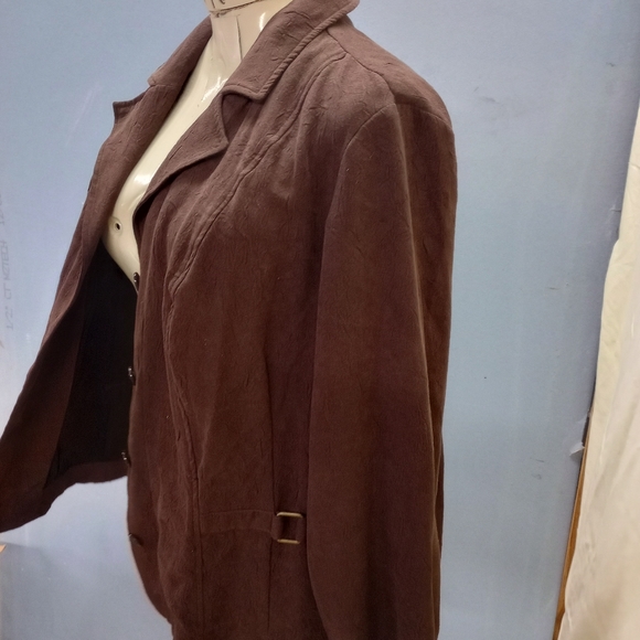 RQT Woman Adorable Suede like Jacket - Picture 4 of 7